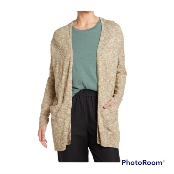 Madewell Sweaters - Madewell open cardigan in the color Marled Olive